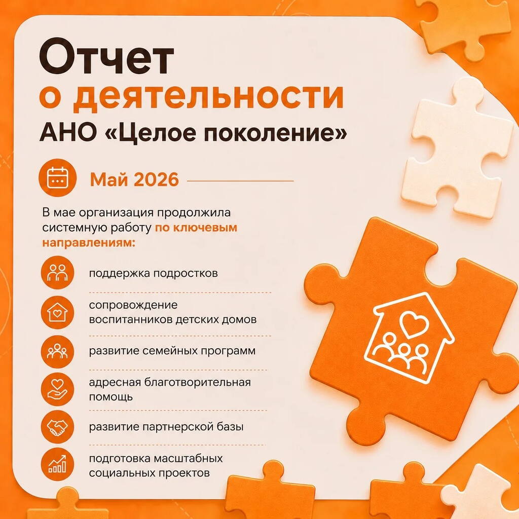 отчет май